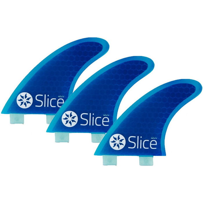 2024 Slice Aletas Ultralight Hex Core S7 FCS Compatible Surfboard SLI-03 - Blue